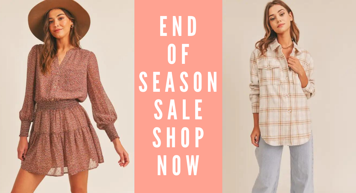 End of Season Sale!